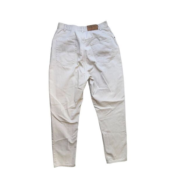 Vintage liz claiborne mom jeans tan size 8 - Picture 1 of 5